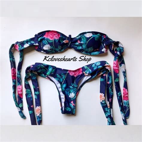 Swim Off Shoulder Floral Bikini Set Poshmark