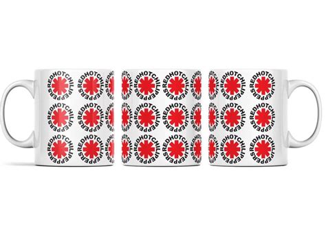 Red Hot Chili Peppers Mug Taza Red Hot Chili Peppers Clásica Blanco vendido por Ilustrata