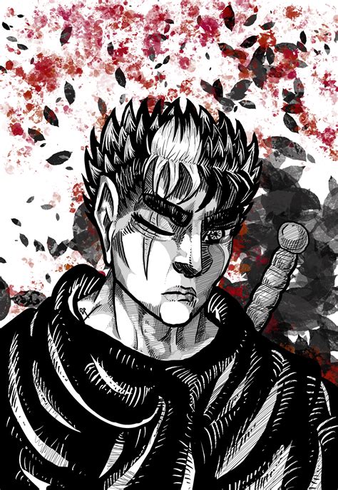 Honorary Guts Art Thank You For All Youve Done Kentaro Miura R