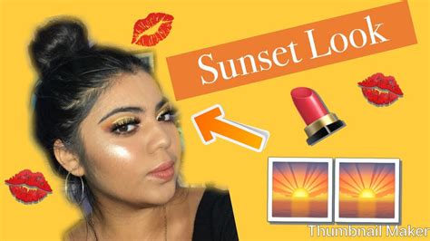 Sunset Makeup Tutorial 🌅 Youtube