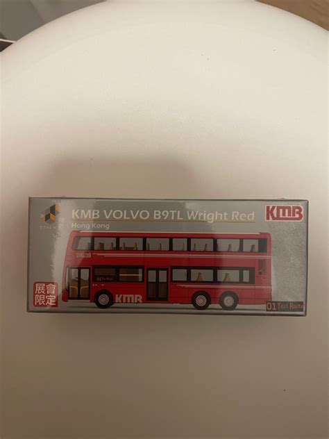 Tiny KMB Volvo B9TL紅巴 興趣及遊戲 玩具 遊戲類 Carousell