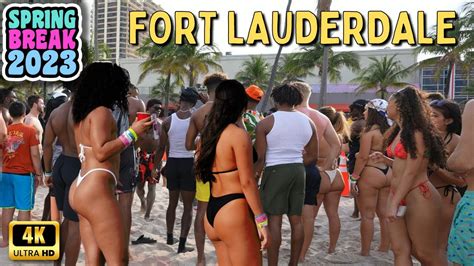 Las Olas Beach Spring Break 2023 Ft Lauderdale Florida Youtube