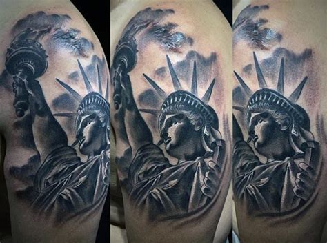 82 Tatuajes De La Estatua De La Libertad Con El Significado