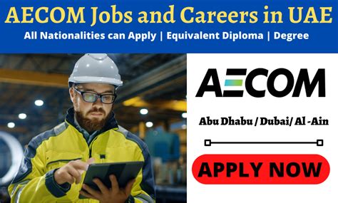 Aecom Group Jobs And Careers In Uae 2022 Apply Now