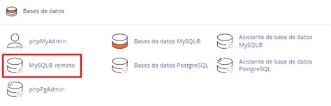 MySQL Remoto En CPanel Centro De Ayuda