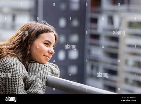 Teenage Girl Balcony Hi Res Stock Photography And Images Alamy