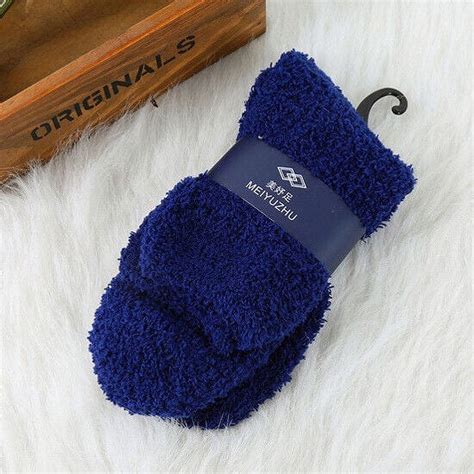 Cosy Bed Socks Mens Fluffy Home Sock Thick Indoor Winter Warm Soft