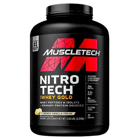 Nitro Tech Whey Gold Libras Muscletech Outlet Fit Colombia