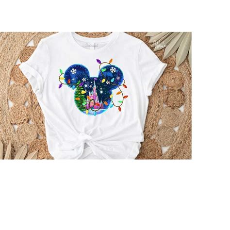 Disney Christmas Teedisney Christmasdisney Shirtchristmas Inspire
