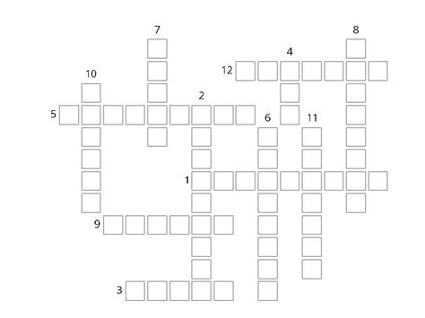 Үгийн сүлжээ - Crossword