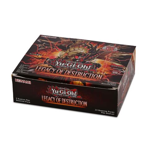 Yu Gi Oh Legacy Of Destruction Booster Display Elbenwald