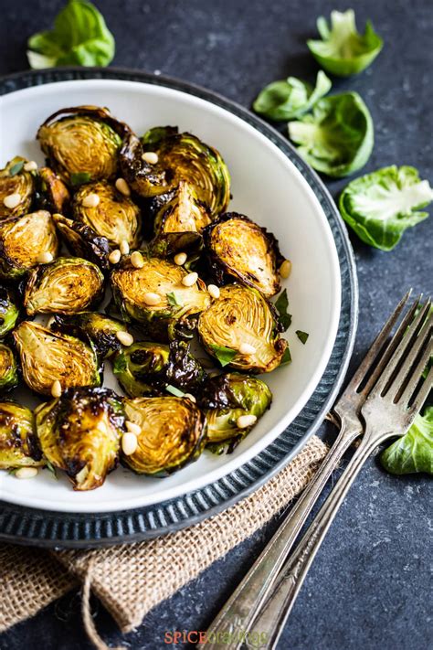 Brussel Sprouts In Air Fryer Balsamic Glazed Spice Cravings