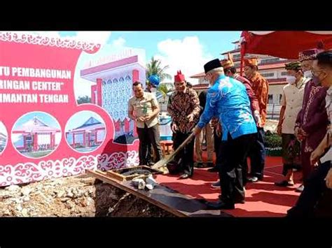 Peletakan Batu Pertama Auditorium Hindu Kaharingan Center Dan Balai