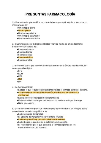 EXAMEN FARMA COMPLETO Pdf