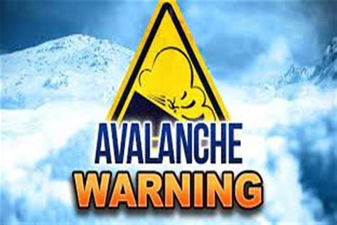 Avalanche Warning Issued For 8 Jandk Districts