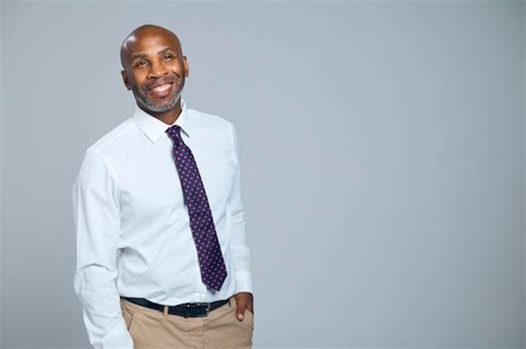 Premium Photo Studio Portrait Of Smiling Mature Businessman Wearing