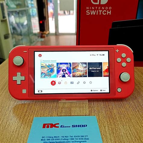 M Y Ch I Game Nintendo Switch Lite Coral H Ng Nd Hand Shopee Vi T Nam