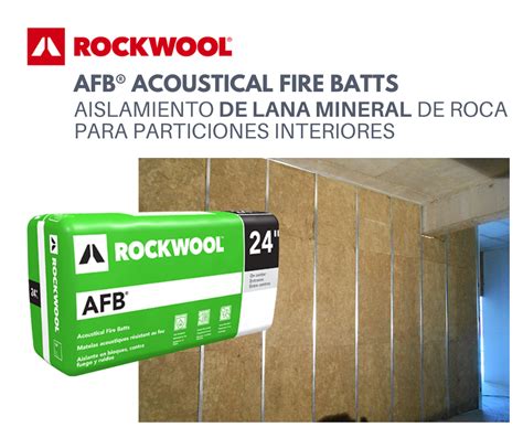 Rockwool AFB Acoustic Fire Batt 24 In X 48 In All Sizes 41 OFF