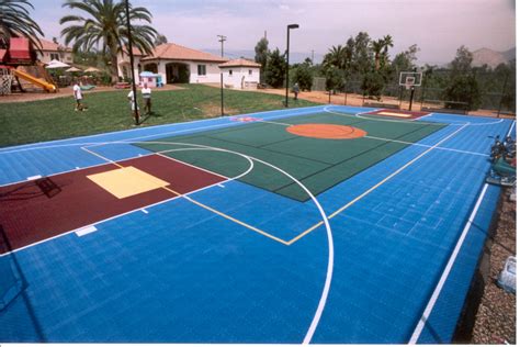 Basketball Court Flooring - Polypropylene Tiles at Rs 199/square feet ...