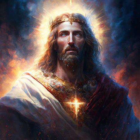 Christ The King Jesus Christ Artwork Jesus Christ Painting Jesus