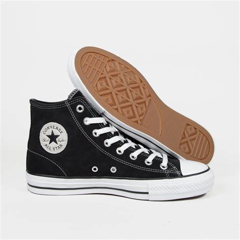 Converse Ctas Hi Pro Ox Shoes Black White Welcome Skate Store