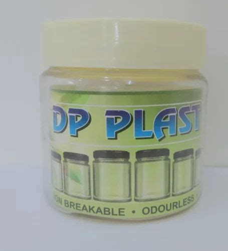 Capacity Ml Round Plastic Pet Jar For Food Storage At Rs Piece