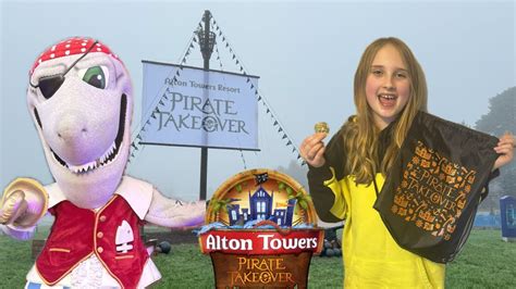 Alton Towers Pirate Takeover Opening Day Youtube