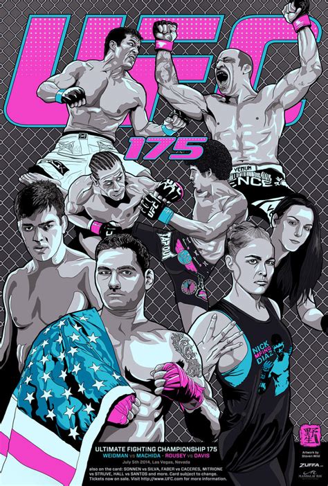 UFC 175 Poster by wild7even on DeviantArt