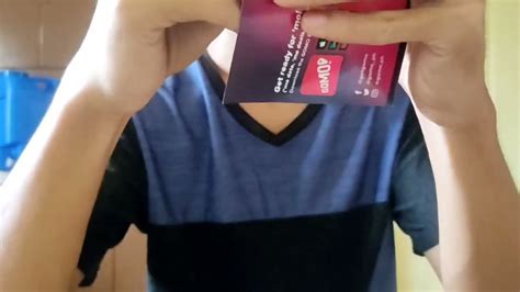 Gomo Sim Card Unboxing September Youtube