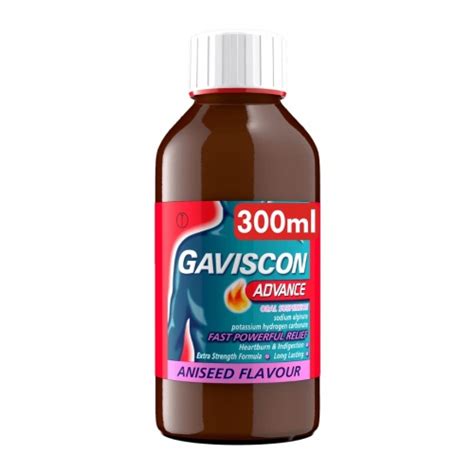 Gaviscon Original Liquid Oral Suspension Peppermint Flavour