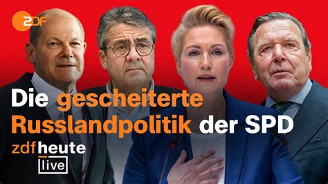 Umstrittene Russland Politik der SPD zu viel Nähe ZDFheute live