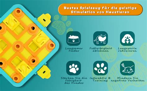 Hundespielzeug Intelligenz Snacks Interaktives Hundespielzeug Mit