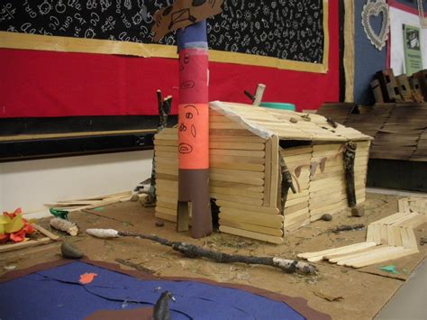 Fisher's Art Aquarium: Native American Shelters