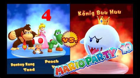 Let s Play MARIO PARTY 10 Part 4 König Buu Huu im Rampenlicht YouTube