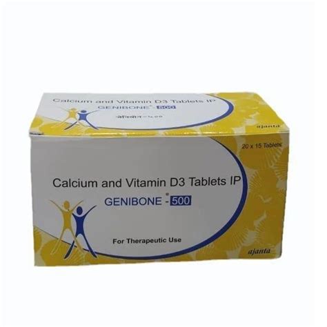 Ip Calcium And Vitamin D Tablets At Rs Box Calcium And Vitamin