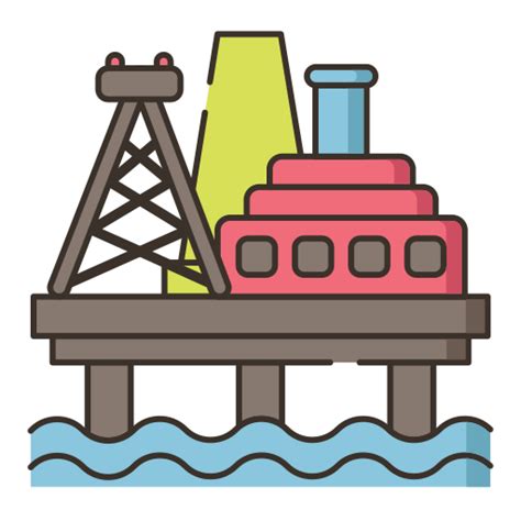 Offshore Flaticons Lineal Color icon