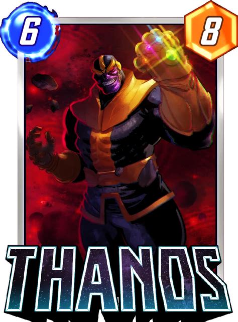 Marvel Snap Cards Variants Flaviano Thanos Comics And Memes