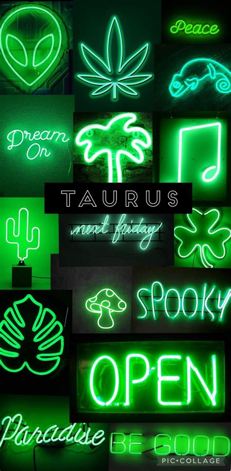 Taurus Neon Wallpaper For Phone Taurus Wallpaper Frog Wallpaper