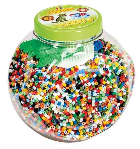 K Beads Pegboard In Tub Green Hama Playwell Canada Toy Distributor