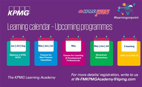 KPMG India On Twitter Explore A List Of Trainings Offered By