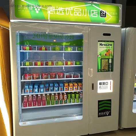 Smart Vendlife Vending Machine With Robot Arm And Lift Elevator