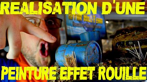 Réalisation d une peinture effet rouille COCODECO by COCOSER YouTube