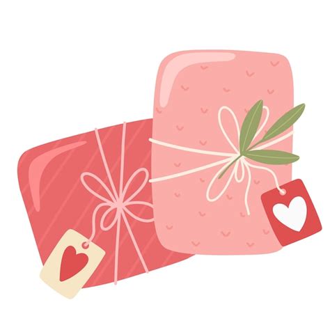 Premium Vector A Gift For A Loved One Or For Valentine S Day Packing