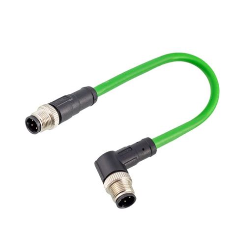 M12 D Coded Connector 4 Pin Cable To Rj45 Male Female Ethernet