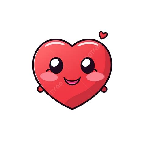 Amor Lindo Corazón Dibujos Animados Emoji Png Lindo Corazón