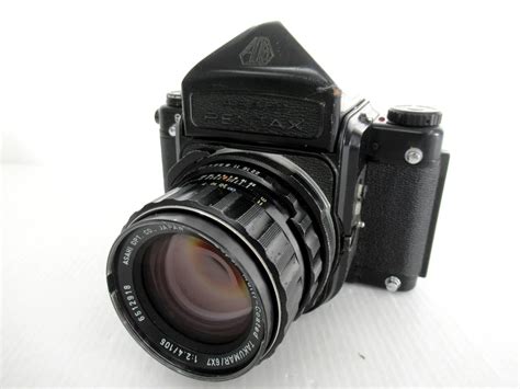 【やや傷や汚れあり】【pentaxペンタックス】子⑥26×7後期型super Multi Coated Takmar6×7 12