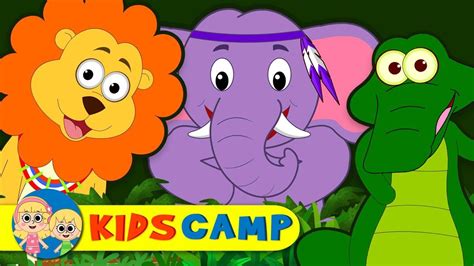 The Jungle Song Nursery Rhymes And Kids Songs By Kidscamp Youtube