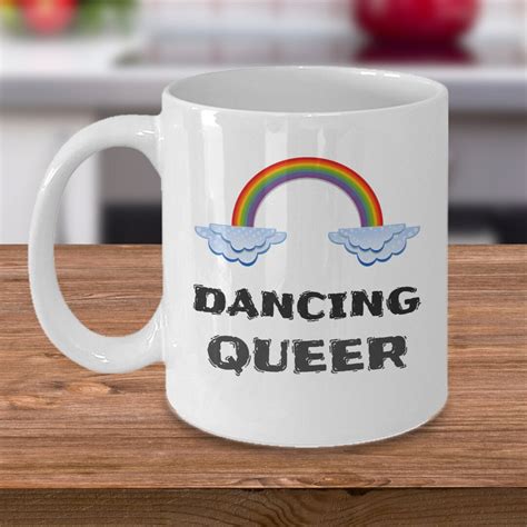 Queer Becher Tanzen Queer Lgbtq Homosexuell Stolz Queer Kunst Lustige