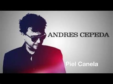 PIEL CANELA KARAOKE ANDRES CEPEDA YouTube