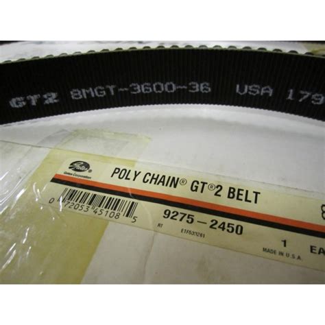 Gates Mgt Poly Chain Gt Belt Mara Industrial